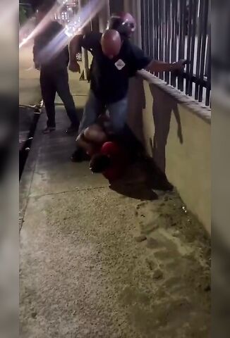 Thief Caught Red Handed Gets Beaten And Pistol Whipped