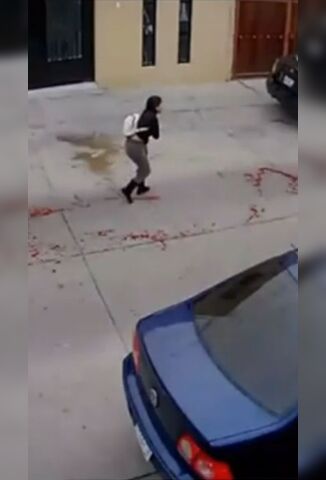 Man Attacks And Stabs His Ex In The Street Leaving Her Severely Leaking