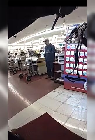 Man Shot Dead In Supermarket Trying To Show The Officers His Gun