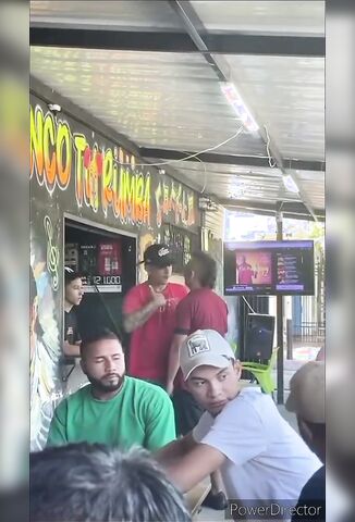 Drunk Argument At the Bar Turns Into A Knife Attack