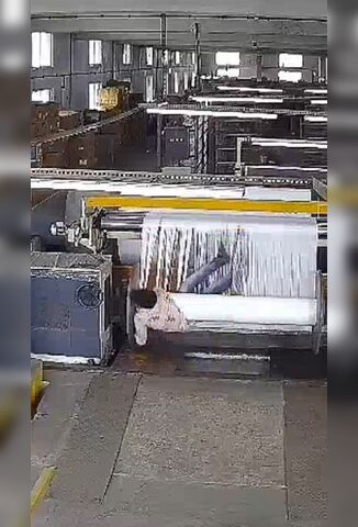 Worker Spun Into Industrial Machinery