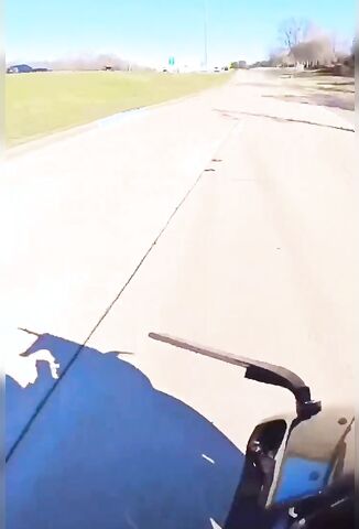 Biker Records Himself Crashing At Over 120mph