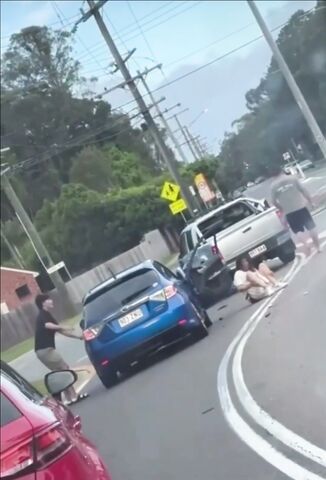 Guy Gets Snapped In Half During Road Rage Incident