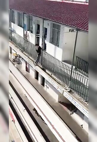 Chinese Student Jumps To Either Death Or A New Wheelchair For Getting Bad Grades