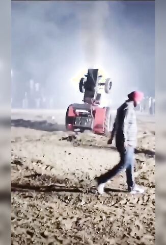 Indian Stunt Performer Gets Crushed By His Own Tractor