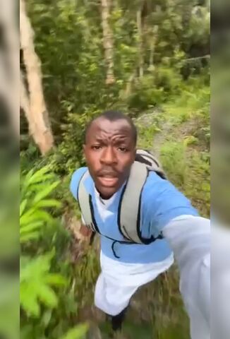 Frenchman Chased By Cannibals In The Jungle