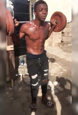 African Man Forced To Do Squats As A Punishment