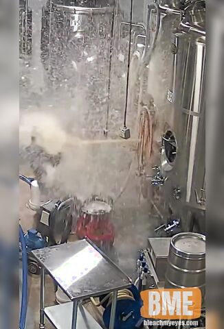 Checking The Temperature In The Beer Factory Goes Wrong