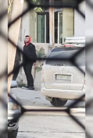 Palestinian Throwing Rocks At Soldiers Becomes A Cripple Within Seconds