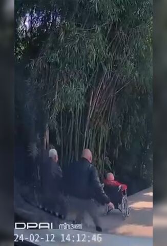 Disabled Wheelchair User Rolls Off A Bridge When Carers Let Go