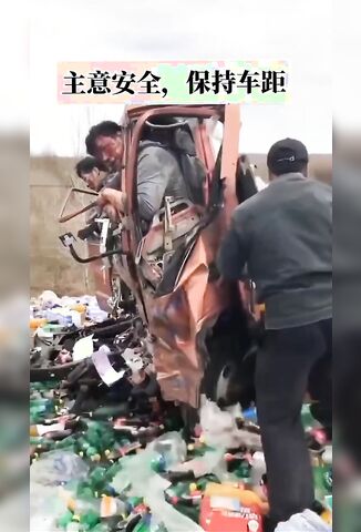 Two Workers Crushed In Their Minivan While Onlookers Watch And Film