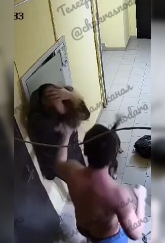Total Asshole Husband Beats His Wife And Young Child Over Being Too Noisey