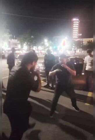 Single Punch Ends Tough Guys Fight Leaving Him Leaking And Dazed