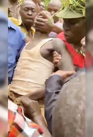 Rapist Has His Penis Skinned By Crowd Of Angry Men