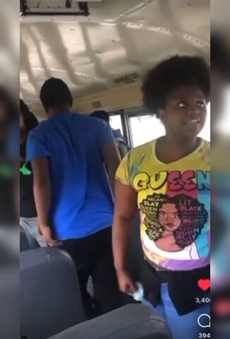 Mother With Her Son And Daughter Attack Black Dude On The School Bus