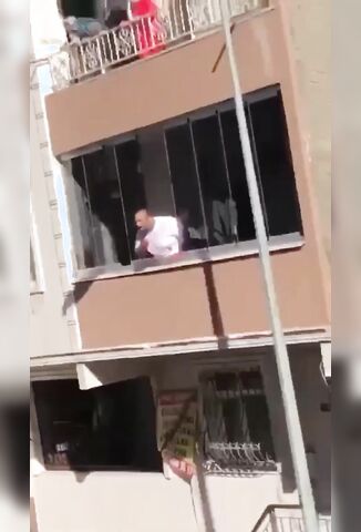 Lunatic Shows Off His Wife's Decapitated Head Then Drops It Into The Street