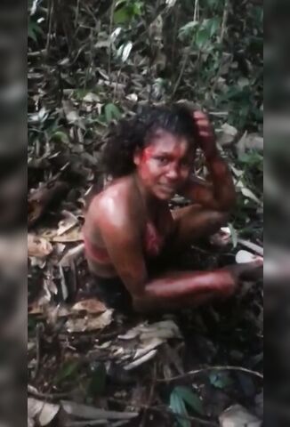 Girl Begging For Her Life Shot In The Jungle For Disrespecting Gang Rules