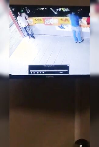 Hitman Walks Up Behind Target And Executes Him Without Hesitation