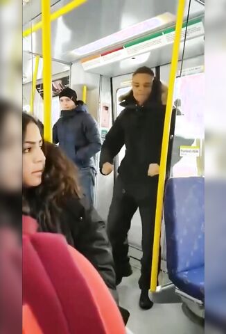 Angry Immigrant Threatens Two Ladies So He Can Have Their Seat