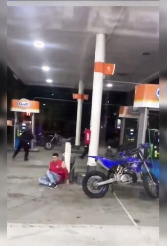 Gas Station Manager Run Down Hard - What Sort Of Cops Are These