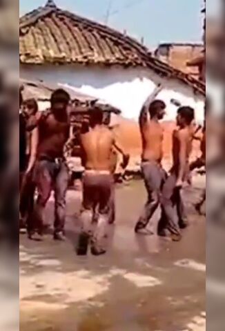 Indian Street Party Goes Wrong When A Party Crasher Arrives