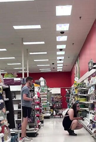 Dude Caught Upskirting Oblivious Girl In Target Store