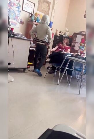 Black Kid Slaps The Hell Outta His White Teacher