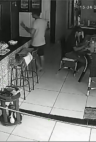 Psycho Walks Into Kitchen And Stabs Oblivious Girl To Death