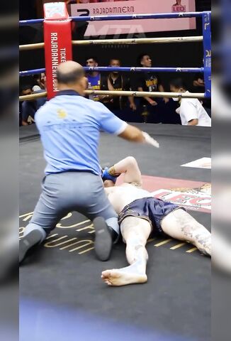 Thai Fighter Needs To Drink More Milk