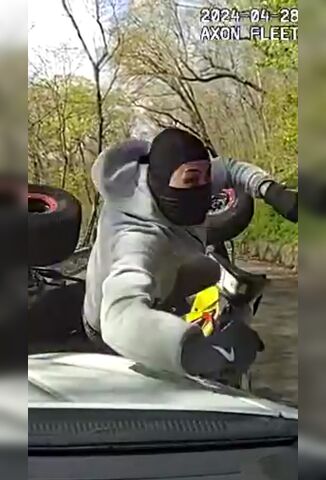 Cop Searching Out Nuisance ATV Rider Finds Him
