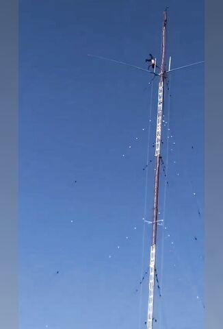 Suicidal Man Climbs Very Tall Tower Then Jumps