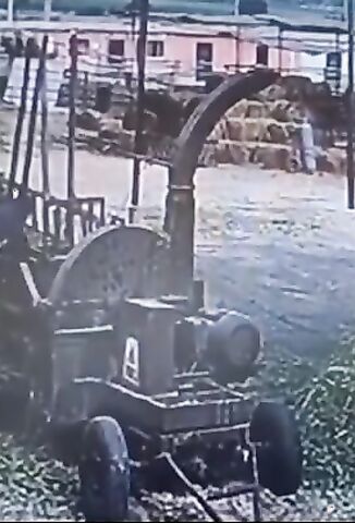 Worker Falls Into Wood Shredder Gets Pulped