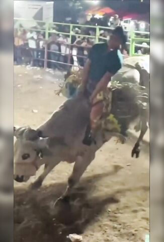 Bull Rider Put To Sleep In Seconds