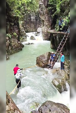 Two Tourists Trying To Cross River Drown In The Raging Current