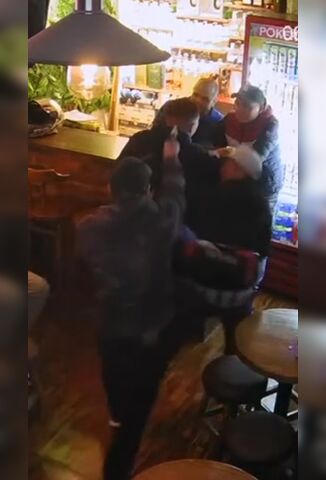 Three Shots In a Crowded Bar Settles Beef