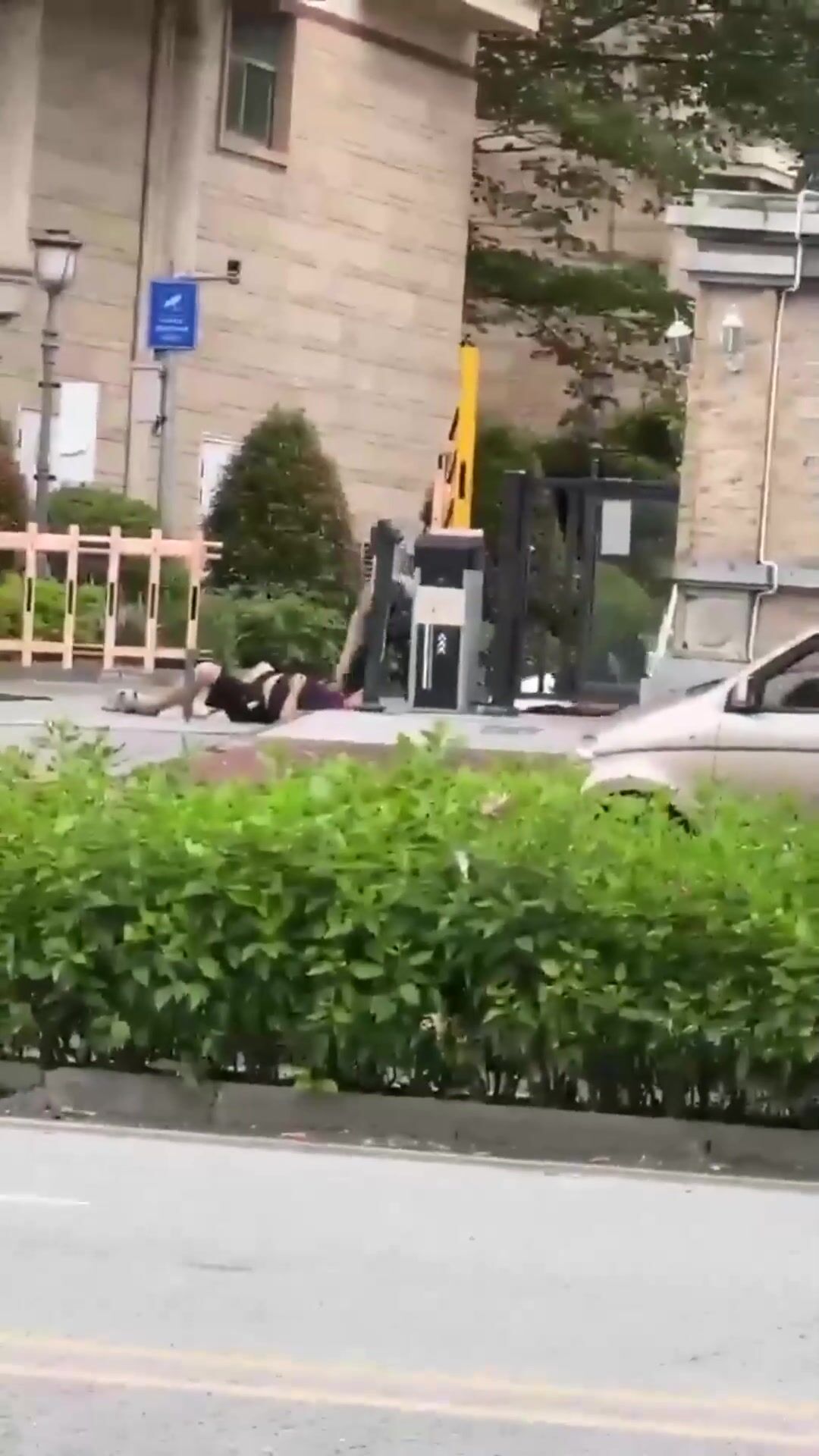 Apartment Complex Security Guard Hacks Up Two Residents