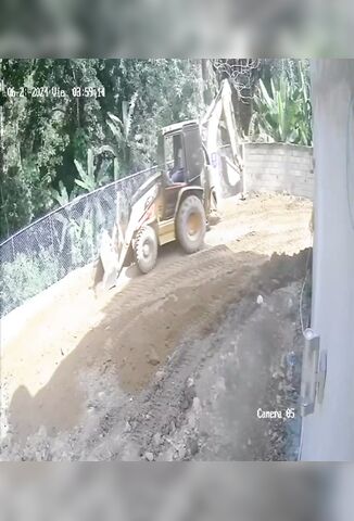 Backhoe Driver Crushed By His Own Machine When Sidewall Collapses