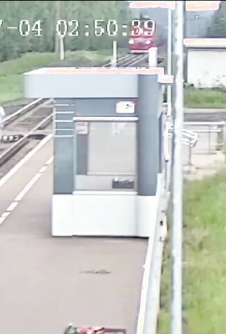 Girl Walks The Tracks Awaiting Death By Train