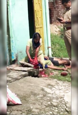 Insane Wife Smashes Husbands Head In With A Rock Then Scoops His Brains Out