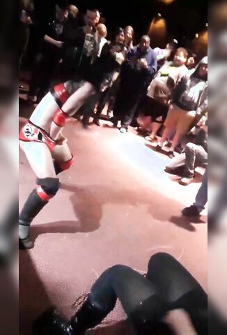 Girls Shoves Used Tampon In Opponents Mouth During Wrestling Match