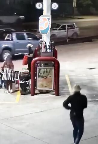 Man Shot In Front Of His Wife And Kid At The Gas Station