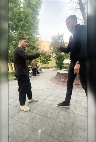 Bigger Guy Sucker Punches Smaller Guy Into A Coma