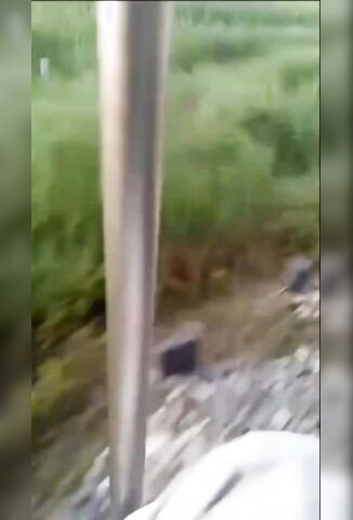 Indian Train Surfer Suffers The Standard Fate