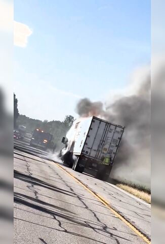 Athens Georgia Fire Chief Killed When Semi Explodes