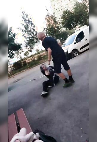 Russian Kid Enjoys Punching Girls