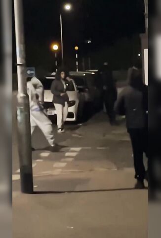 Machete Fight In Southend England Caught On Cam