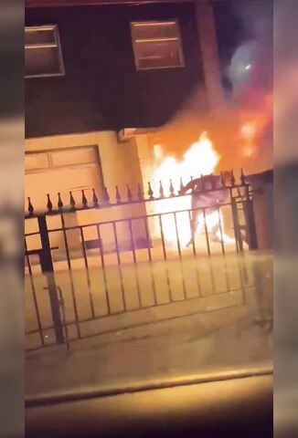 Idiots Committing Arson In Ireland Set Themselves On Fire