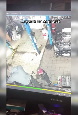 Car Mechanic Put To Sleep By Angry Suspension Arm