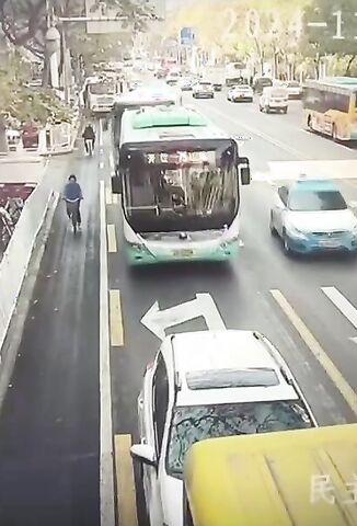 Out Of Control Bus Ends Cyclists Day