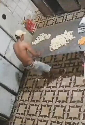 Man Executed From Behind By Sneaky Hitman While Preparing Food